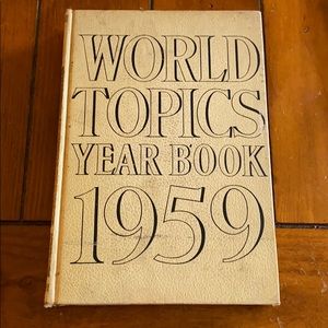 1959 - World Topics Year Book